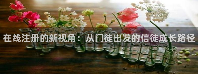k8凯发3登录：在线注册的新视角：从门徒出发的信徒成长路径